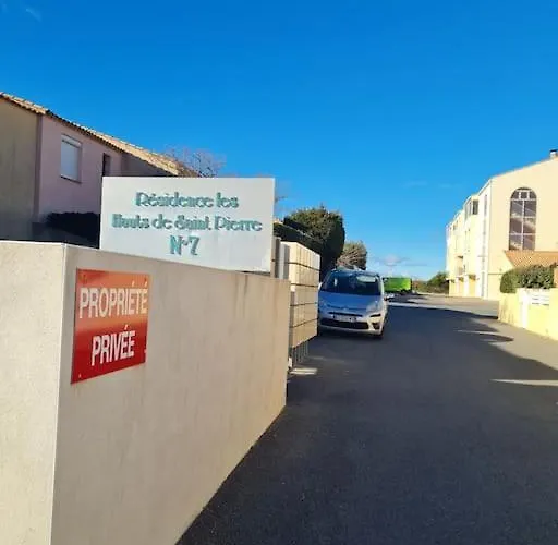 Appartamento 15 Min à Pieds De La Mer- Piscine Privée- Place De Parking Privée